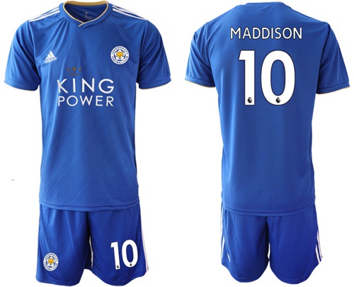 Leicester City #10 Maddison Home Soccer Club Jersey